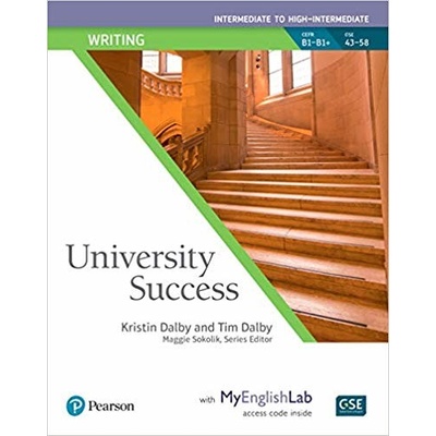 University Success Intermediate: Writing Students´ Book w/ MyEnglishLab - Kolektiv Autorů