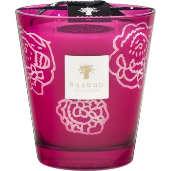 Baobab Collection Collectible Roses Ароматна свещ, 16 см, бордо (MAX16CORB)