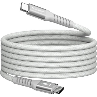 Verbatim 31854 USB-C->C magnetický Sync & Charge 100W šedý