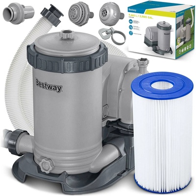 Bestway 58391 Flowclear Kartušová filtrácia 2500l / h