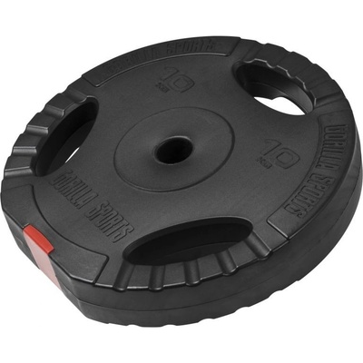 Gorilla Sports kotúč potiahnutý plastom 10 kg 357 mm