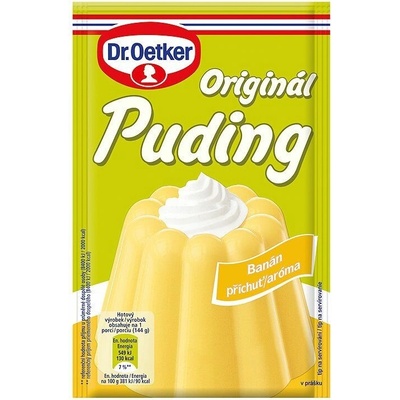 Dr. Oetker Puding aróma banán 38g