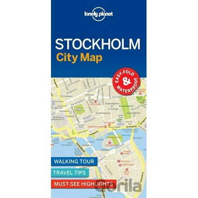 Lonely Planet Stockholm City Map Lonely PlanetSheet map folded
