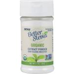 NOW NOW Better Stevia Extract Powder Organic, 28 Grams - fitnesdobavki - 27,36 лв