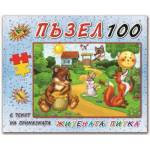  Пъзел 100 елемента с приказки Житената Питка