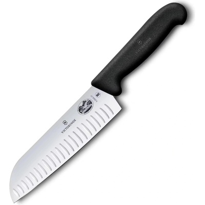 Victorinox Нож Сантоку FIBROX 17 cm, черен, пластмаса, Victorinox (VN5252317)