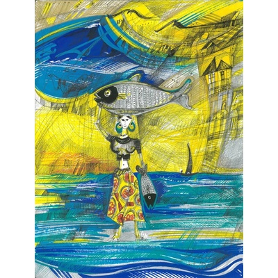 Luka Brase – Sri Lanka Fish, 2024, 30x20cm