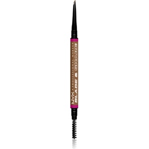 NYX Professional Makeup Blade & Shade молив за вежди с четка цвят 02 Blonde гр