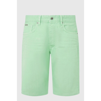 Pepe Jeans Pánské kraťasy RELAXED SHORT mentolová