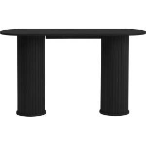 Unique Furniture Черна конзолна маса 40x130 cm Nola - Unique Furniture (50144640)