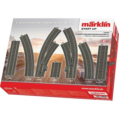 Märklin C koľaj H0 24904 doplňujúce sada C4