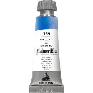 Maimeri Blu Акварелна боя Berlin Blue 359 12 ml 1 бр (M1609359)