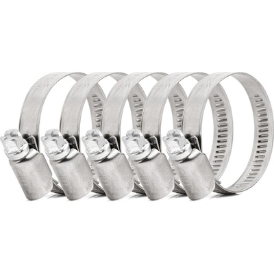 AMiO Spona na hadicu 5 ks 25-40 mm/9 mm W2 04586