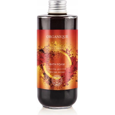 Organique pikantní perličková koupelová pěna Spicy Therapy Bath Foam 200 ml