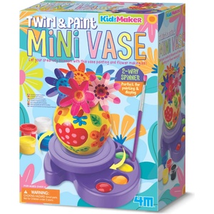 4M Творчески комплект 4M KidzMaker - Оцвети и декорирай ваза (00-04818) - ozone