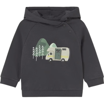 Mayoral chlapecká mikina s kapucí karavan šedá