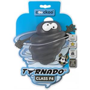 Duvoplus Tornado gunmetal Grey - гумена играчка за куче, с възможност за лакомства, клас F4, за кучета до 27 кг, Белгия - 303/435649