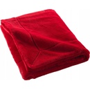 Douceur d'intérieur polyester červená Deka 150x125
