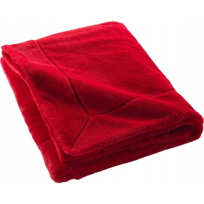 Douceur d'intérieur polyester červená Deka 150x125