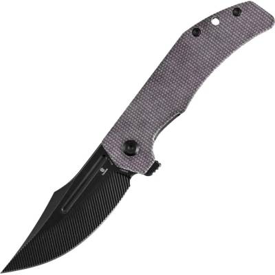 Tenable Orion Blackwash Nitro V with Purple Micarta B1089C1