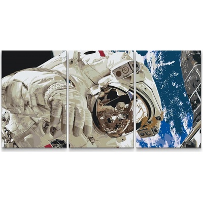 Painting Queens Painting Queens Astronaut sada 3 ks 40 x 60 cm bez rámu PBNSET/03ASTRONAUT/40 x 60_40 x 60_40 x 60/WO