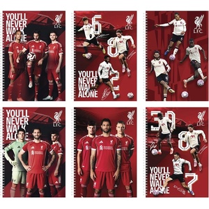 LIVERPOOL Спирален тетрадник с карета liverpool a/4, 70 листа 7500154000 (7500154000)