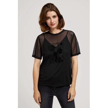 Moodo Тениска с къс ръкав Moodo Moodo | Cheren | ЖЕНИ | XS