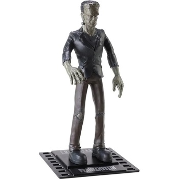 The Noble Collection Екшън фигура The Noble Collection Horror: Universal Monsters - Frankenstein (Bendyfigs), 19 cm
