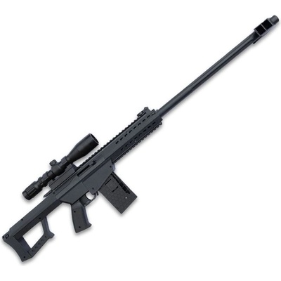 Sunny Blaster Barret, снайперска пушка с воден гел и аксесоари, черна (barret-black)