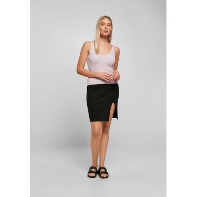 Urban Classics Дамски плетен потник в светлолилав цвят Ladies Top UB-TB4737-03251 - Светлолилав, размер S