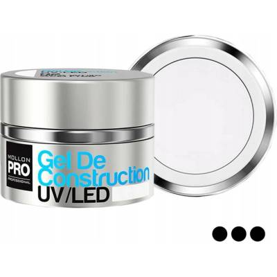 Mollon stavební gel Uv Led snowy white 07 50 ml