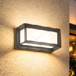 Brilagi - LED външен стенен осветител със сензор PARKER LED/12W/230V антрацит IP44 (BG4611)