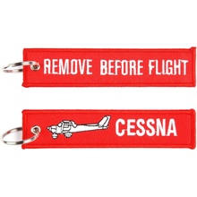 Přívěsek na klíče remove before flight CESSNA