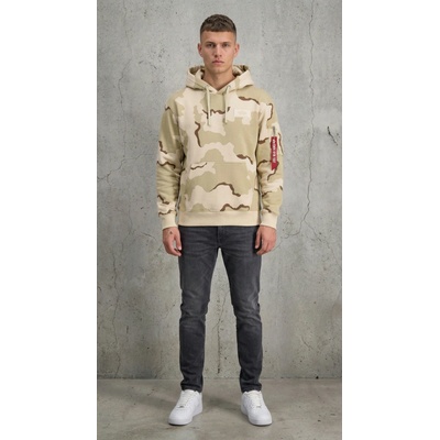 Alpha Industries mikina Back Print Hoody Camo desert camo