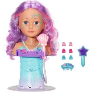 Zapf Creation Запф По-голяма сестра BABY born Глава за разресване Русалка (830550)