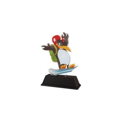 Poháry Bauer Akrylátová trofej FAZ002M1 Snowboard