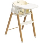 Caretero Столче за хранене 3 в 1 Caretero - Triplo, Beige (TERO-7731) - ozone