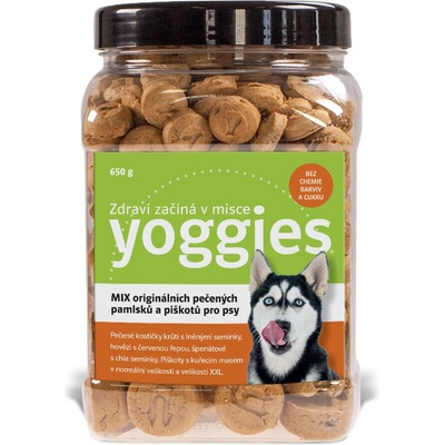 Yoggies MIX pečených maškrty 650 g