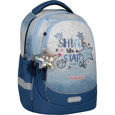 Belmil Ученическа раница Shine like a Star Jeans - Belmil