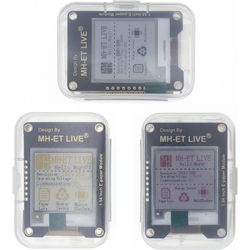 1,54 palcový E-Ink displej 200x200 SPI , pre Arduino STM Raspberry PI ESP32 žltý