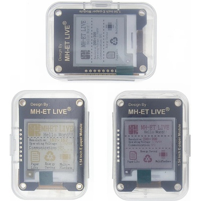 1,54 palcový E-Ink displej 200x200 SPI , pre Arduino STM Raspberry PI ESP32 žltý