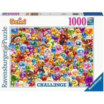 Image 1 of Ravensburger Пъзел Ravensburger от 1000 части - Гелини (16469)