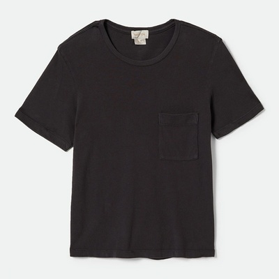 BRIXTON tričko Carefree Organic Gd Perfect Te Black BLACK