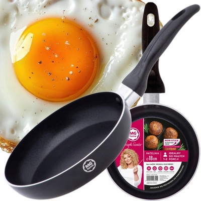 Panvica na vajíčka a palacinky MG Home s nepriľnavým povrchom, okrúhla, 18 cm