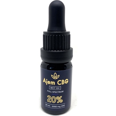 AjemFIT Fullspectrum CBG 20% MCT olej 10 ml