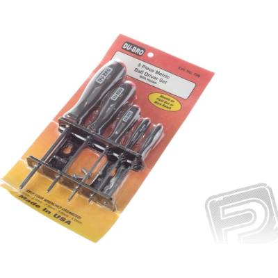DU-BRO Súprava 5 metrických imbusových skrutkovačov
