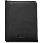 WOOLnut Leather Folio for 11-inch iPad Pro & Air - Black (K-WNUT-IPD11-F-652-BK)