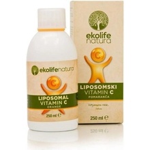 Liposomal Vitamin C 750 mg 250 ml ananas Ekolife Natura