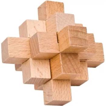 Image 1 of Johntoy Дървен 3D пъзел - главоблъсканица, Johntoy - Вид 5 (28173-5)