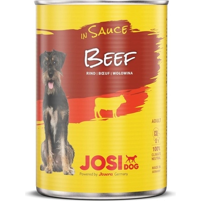 JosiDog Hovädzí v omáčke 415 g
